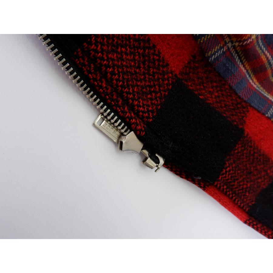 VINTAGEヴィンテージ品 1940's 40年代バッファーチェック切替えロング