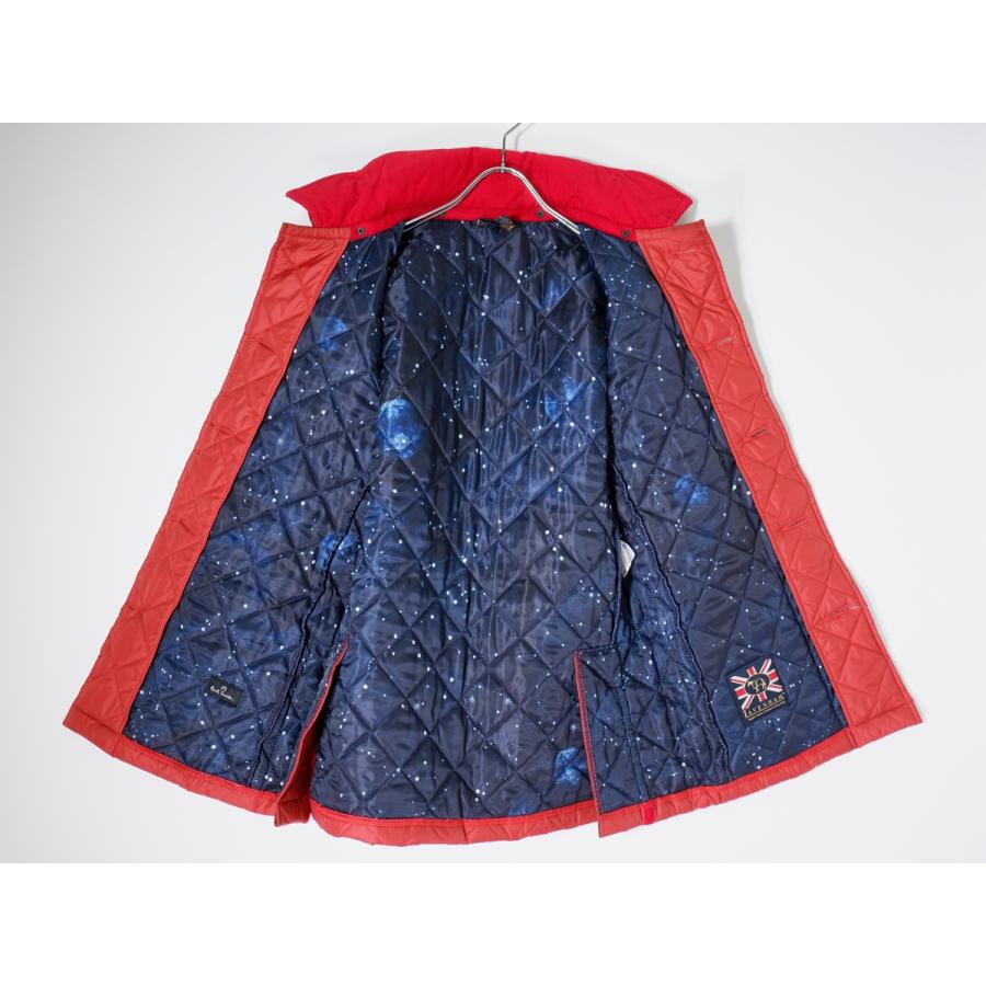 PS Paul Smithピーエス ポールスミス 別注LAVENHAMラベンハム 裏地星座柄 中綿キルティングジャケット【S】【MJKA80743】 PS Paul Smith Smithピーエス ポールスミス 別注LAVENHAMラベンハム