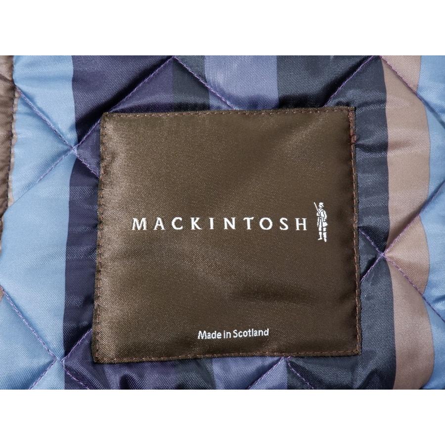 ステンカラーコート マッキントッシュ × ポールスミス キルティング 