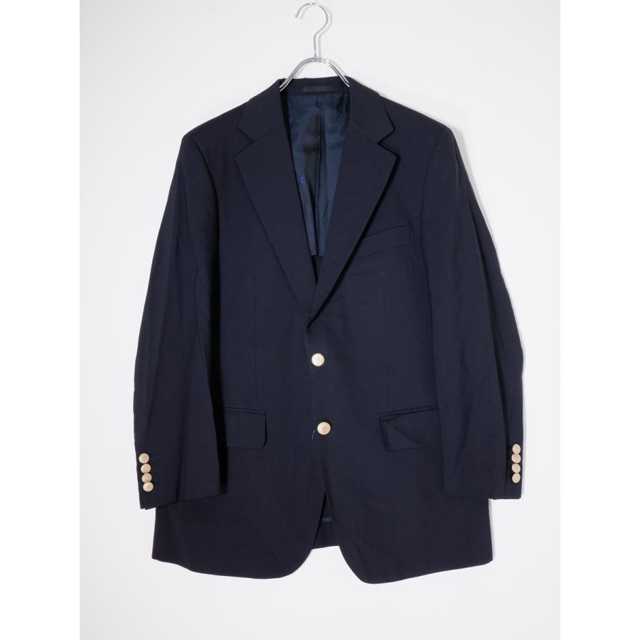 BURBERRY LONDONバーバリー ロンドン 日本製 ホースマーク刻印メタルボタン 高級羊毛ウールモヘヤ ブレザー2Bジャケット【AB4(94-84-165)】【MJKA80881】 BURBERRY LONDONバーバリー ロンドン 日本製 ホースマーク刻印メタル