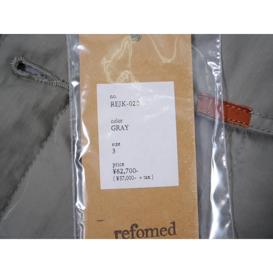 refomedリフォメッド 2024AW DOKA NYLON JACKET中綿 ナイロンジャケット【3】【MJKA80926】 refomedリフォメッド 2024AW DOKA NYLON JACKET中綿 ナイロン