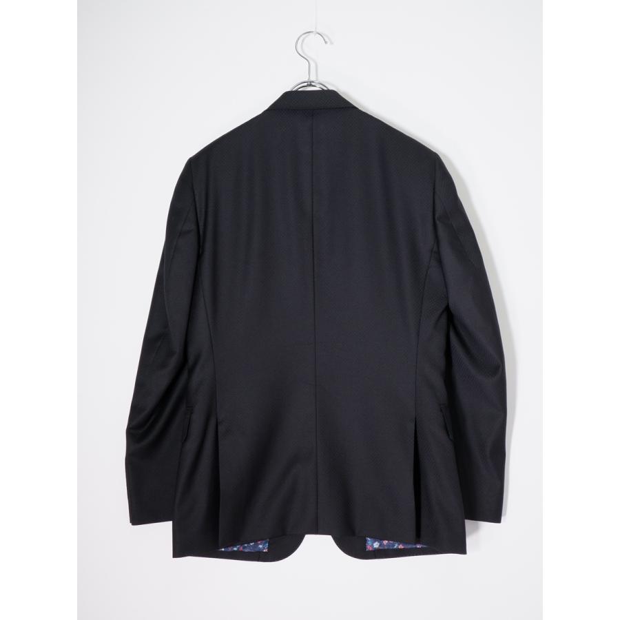 Paul Smithポールスミス イタリアLanifico Zignone生地 DIAMOND-PATTERN 裏地Music Floralプリント SOHO FIT 2Bテーラードジャケット【S】【MJKA82443】 Paul Smith（ポール・スミス） イタリアLanifico Zignone生地 DIAMOND
