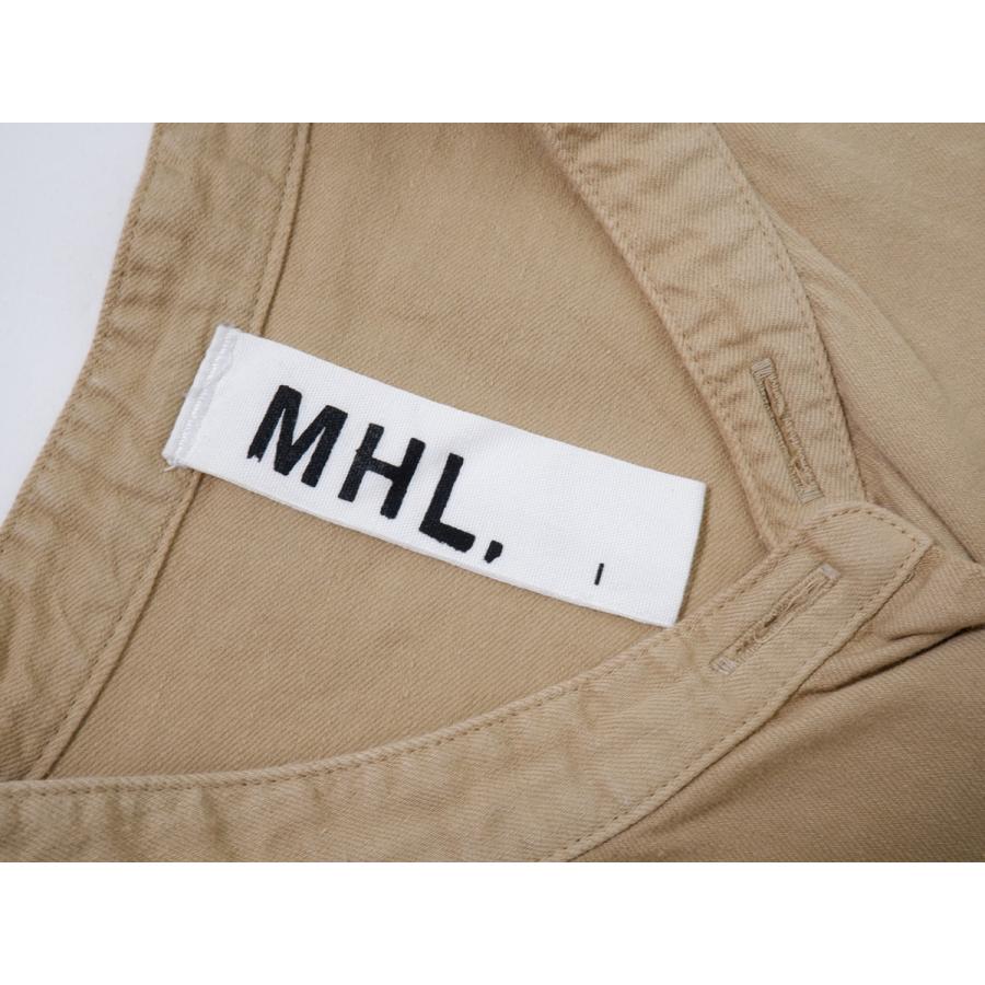 MHL. MARGARET HOWELLマーガレットハウエル FINE COTTON DRILL ビブ