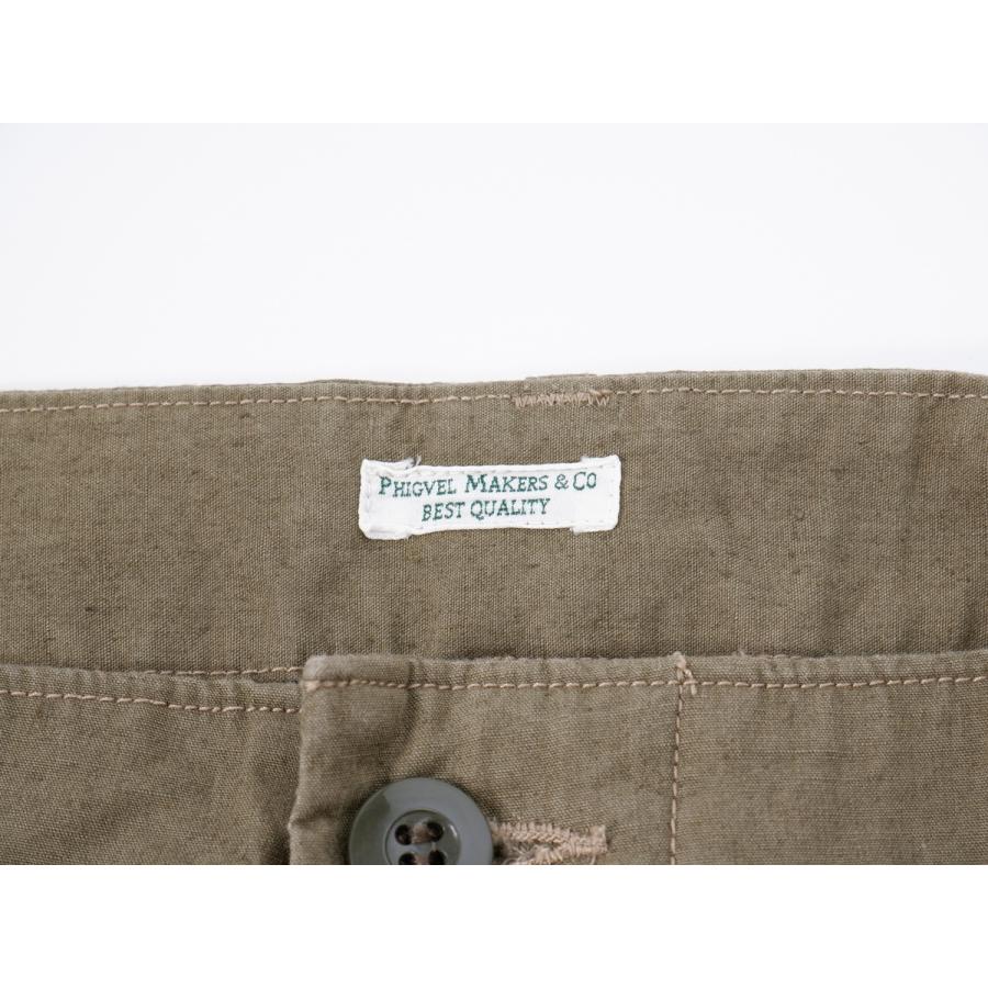 PHIGVEL MAKERS & Co.フィグベル 直営店限定2021SS C/L Baker Trousers 