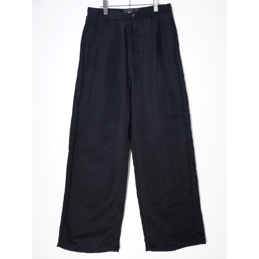 VUJA DE/ヴジャデ VD CRUSHED NYLON TRACK PANTSナイロントラック