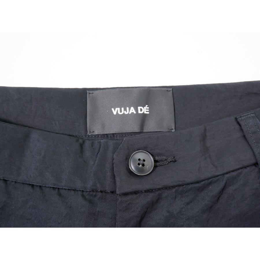 VUJA DE/ヴジャデ VD CRUSHED NYLON TRACK PANTSナイロントラック