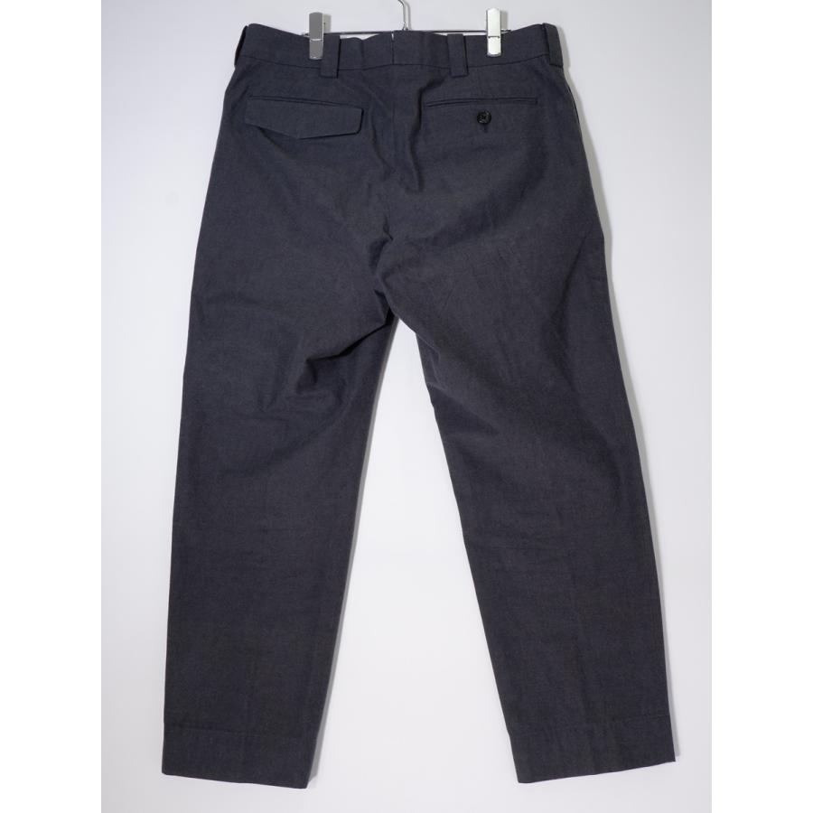 美品 マーガレットハウエル 2020年モデル トラウザーパンツ コットン L MARGARET HOWELL HOWELLマーガレットハウエル 2020AW DENSE COTTON 高