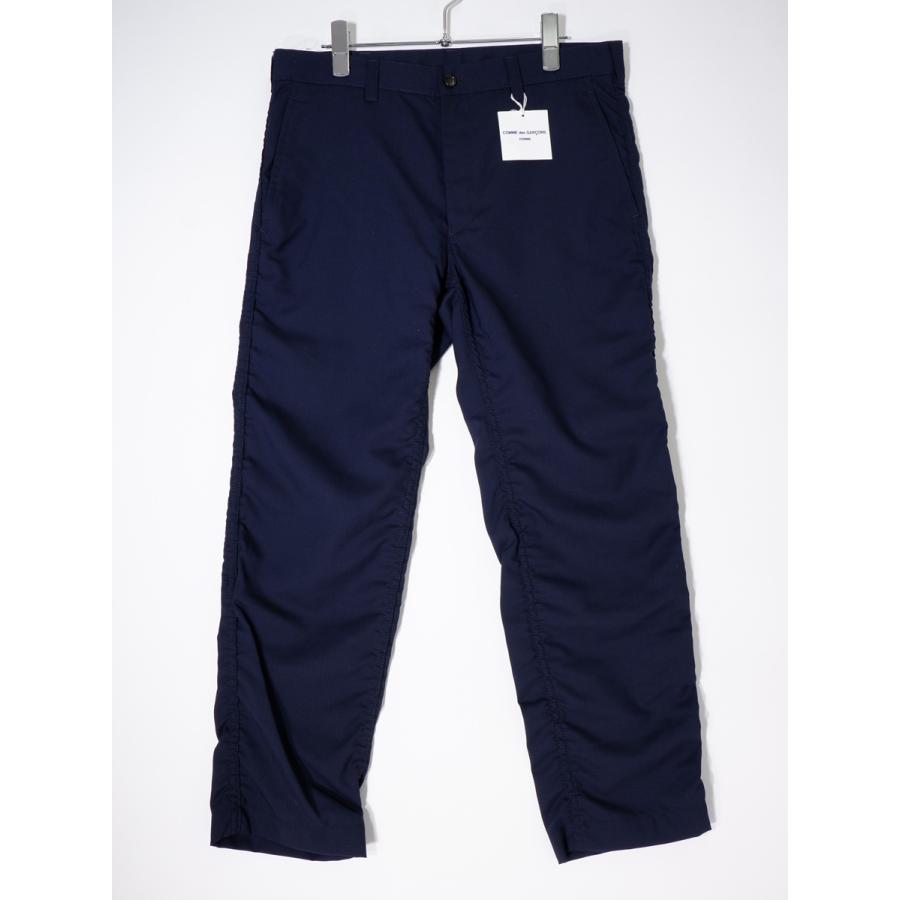 新品】コムデギャルソン オムパッカリングパンツ 裏地キュプラ