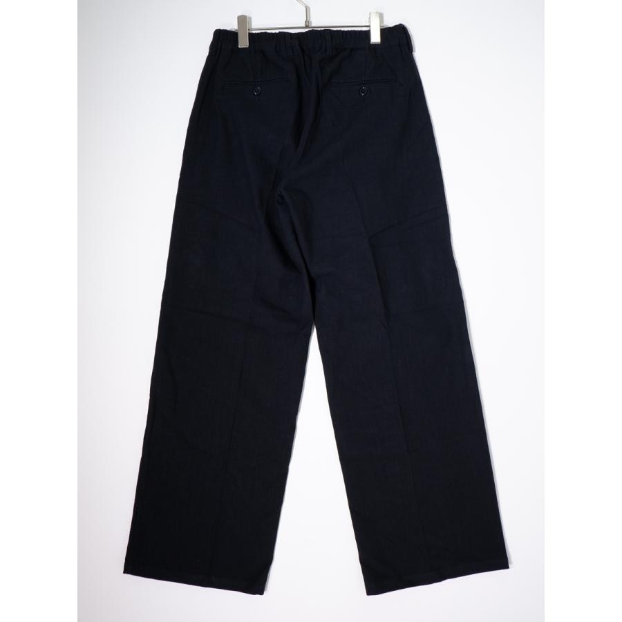 【上杉柊平着用】 Feels. LINEN SLACKS BLACK スラックス FEELS.フィールズ上杉柊平デザイン LINEN SLACKS BLACKリネン