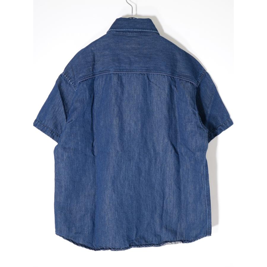 C.E CAVEMPTシーイー 2021SS DENIM SHORT SLEEVE SHIRTワイドデニム