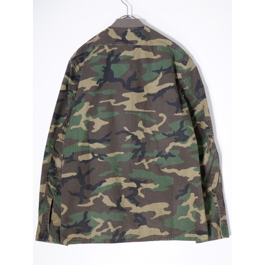 nonnativeノンネイティブ TRAINER SHIRT COTTON RIPSTOP 迷彩シャツ 