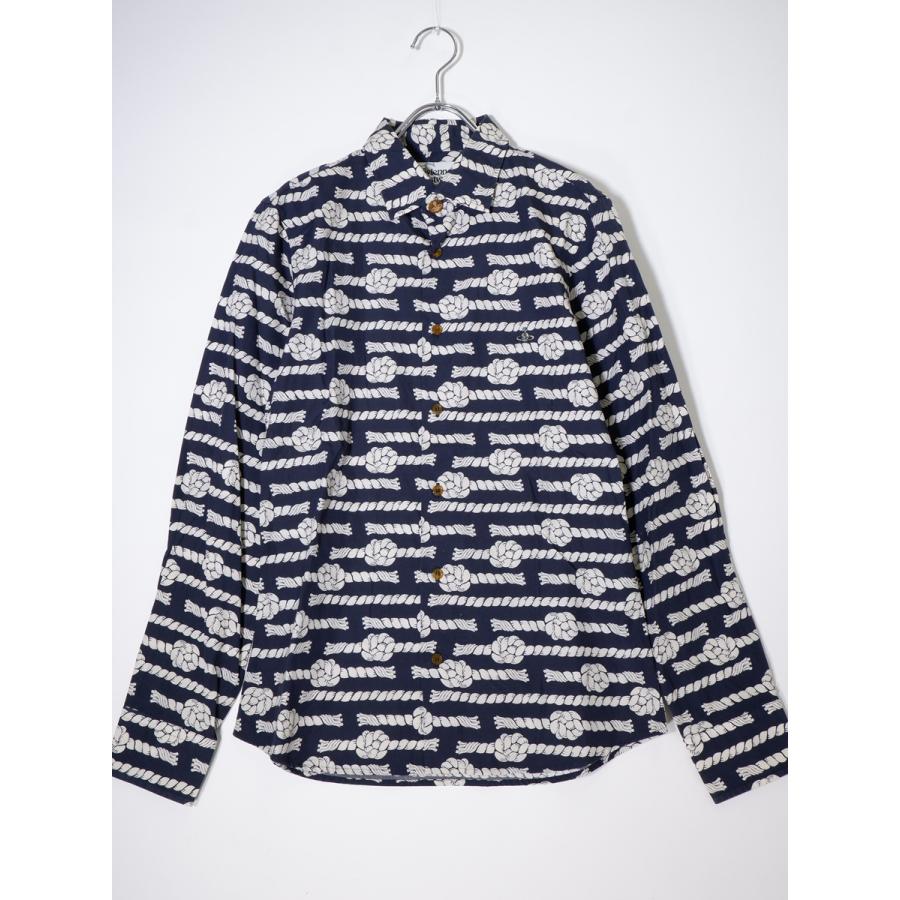 n*s様 Vivienne westwood MAN シャツ 長袖 総柄 オーブ Vivienne Westwood MAN/ヴィヴィアンウエストウッド マン オーブ刺繍