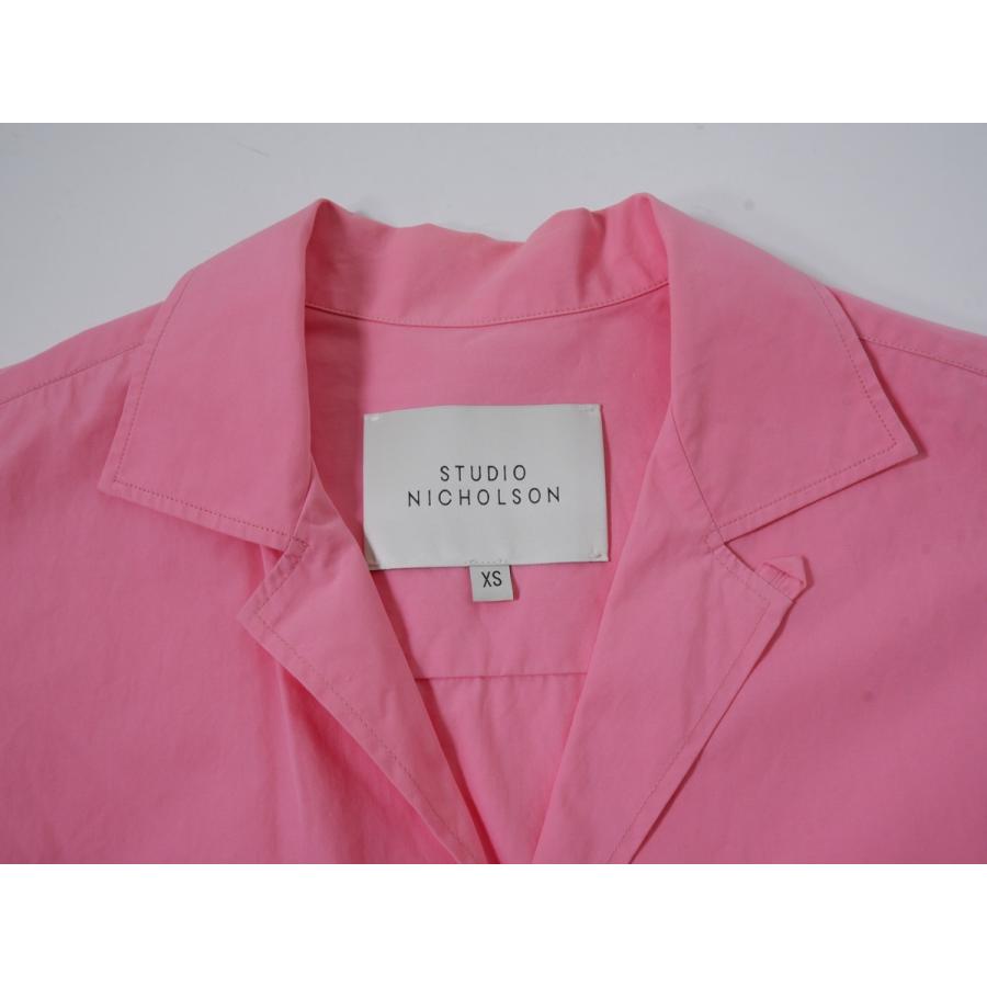 STUDIO NICHOLSON/スタジオニコルソン CABRILA SHIRT OPEN COLLAR BOX