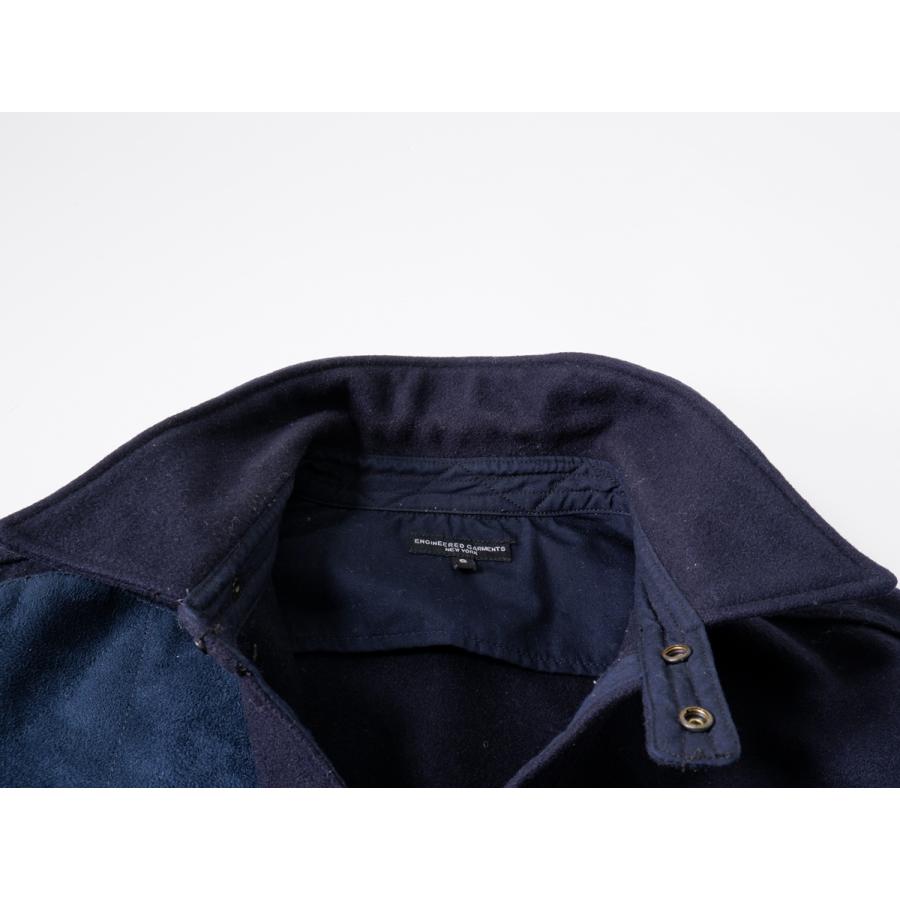 Engineered Garmentsエンジニアードガーメンツ CPO SHIRT - 20oz Melton エルボーパッチ メルトンウールシャツ【S】【MSHA77575】 Engineered Garmentsエンジニアードガーメンツ CPO SHIRT - 20oz