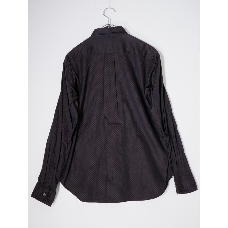 COMME des GARCONS HOMME DEUXコムデギャルソンオムドゥ 2022AW ポルカドット織柄コットン長袖ドレスシャツ【XS】【MSHA78364】 COMME des GARCONS HOMME DEUX DEUXコムデギャルソンオムドゥ 2022AW