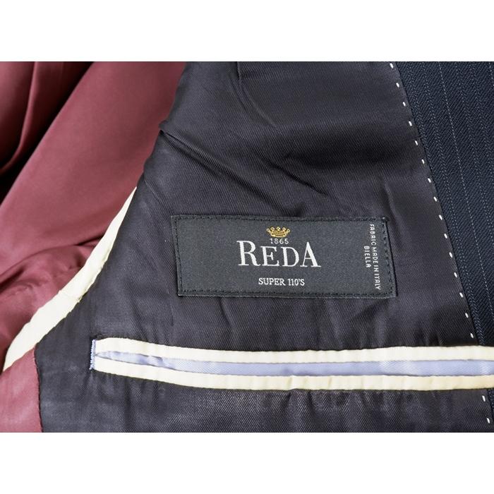 極美品 ポールスミス セットアップ スーツ REDA 背抜き 濃紺 Lサイズ PAUL SMITH LONDONポールスミス ロンドン REDA SUPER 110's生地ウール