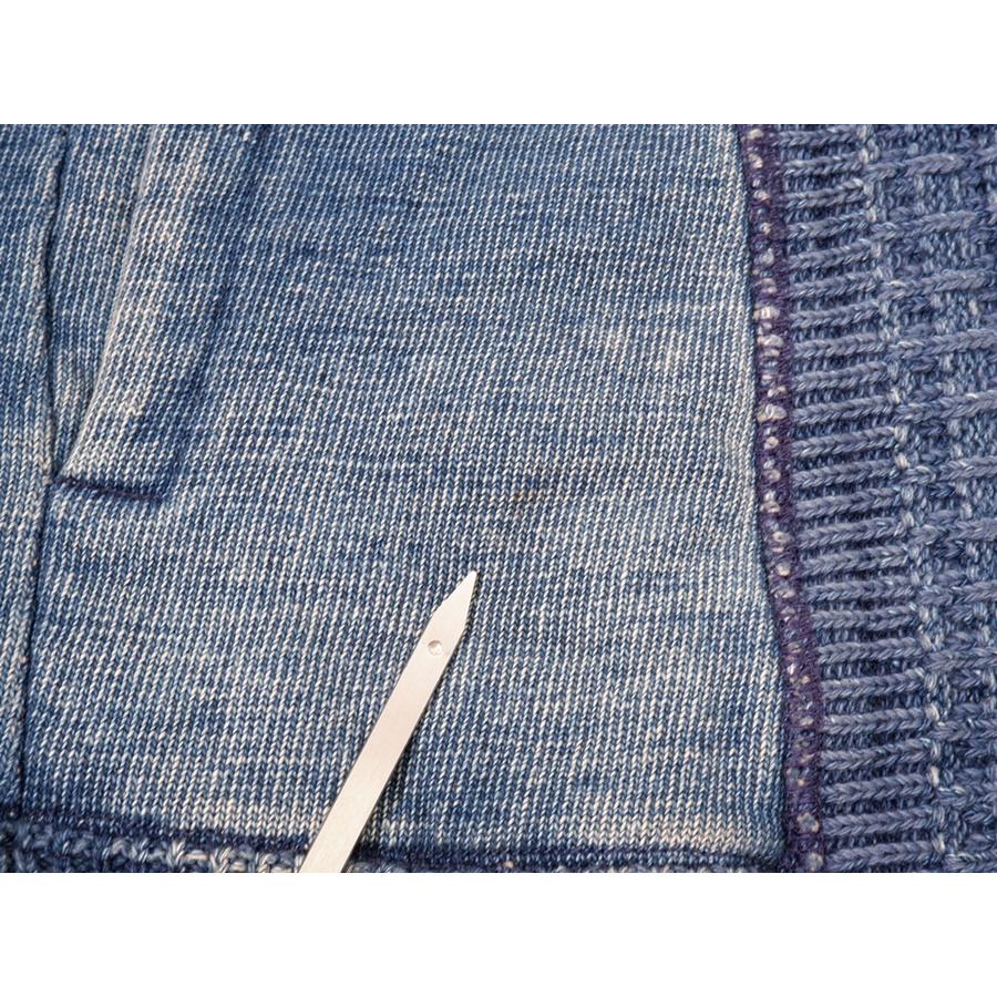 REMI RELIEFレミレリーフ インディゴ裏毛スウェット ZIP REMI RELIEFレミレリーフ インディゴ裏毛スウェット ZIP