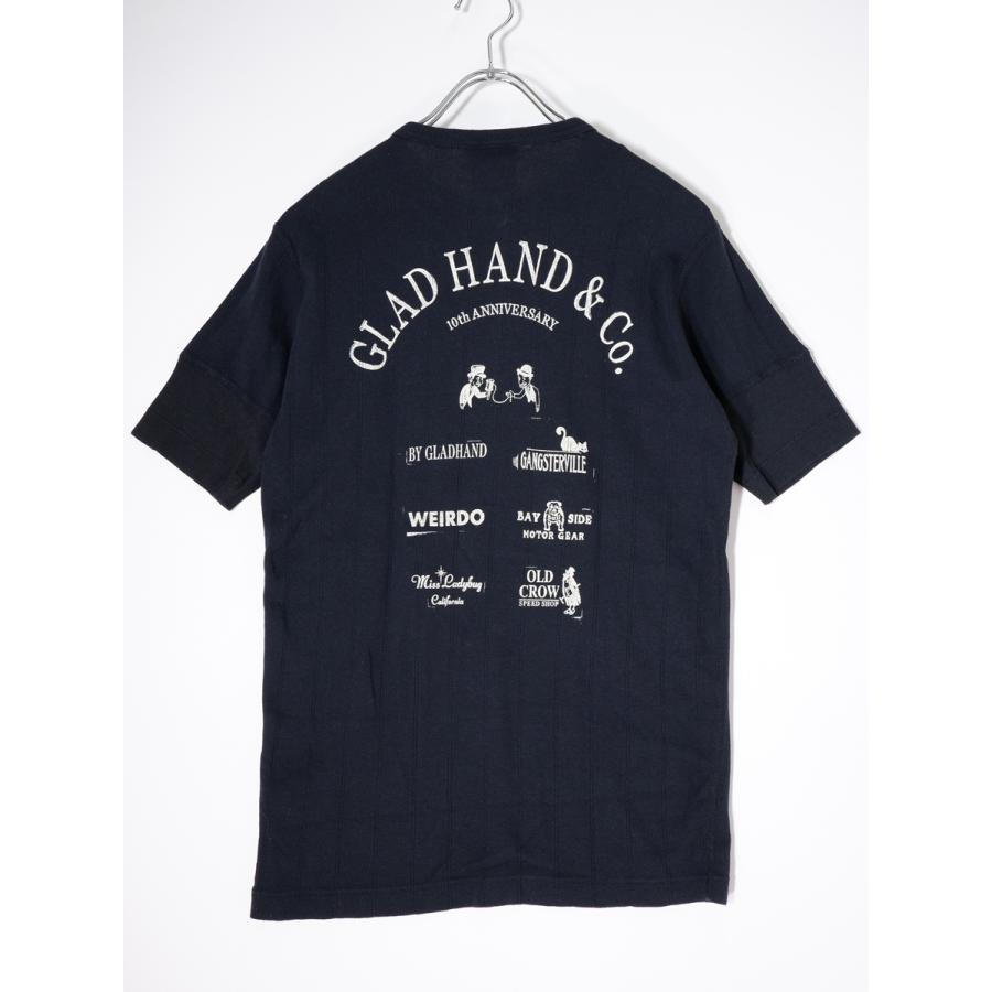 GLAD HAND（グラッドハンド） 10th Anniversary 10周年ヘンリーネック