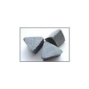 バレル用研磨石　粗研削用セラミック（三角形）　<サイズ：10×10mm>