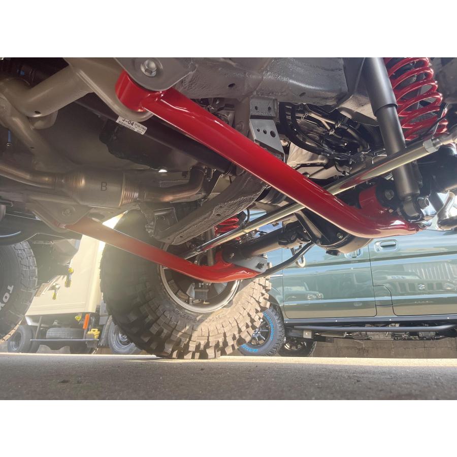 ジムニーJB64 JB74 クラッシュBトラクションアームキット リザーブタンク付きショック　BEAST-R |  | 02