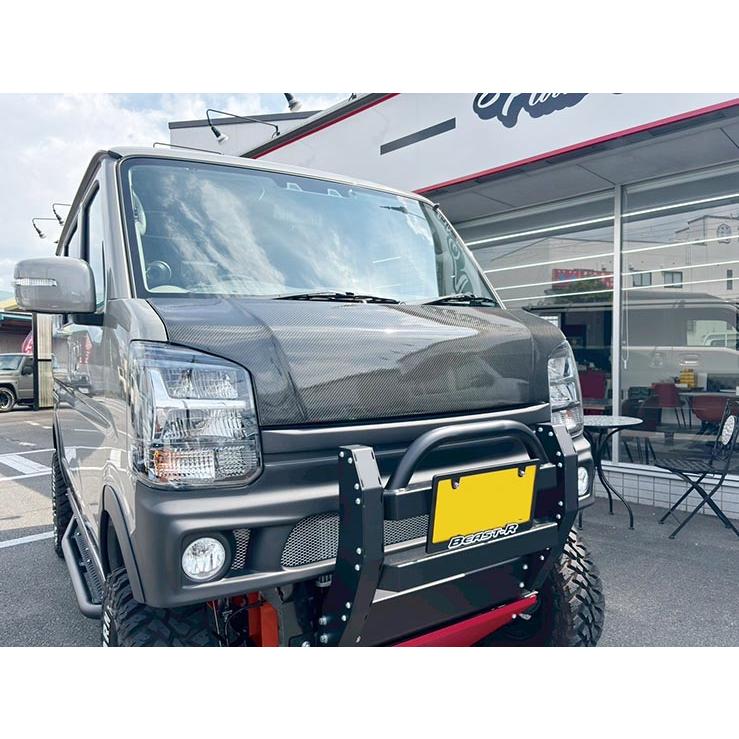 エブリィ DA17W/V キャッツアイ ボンネットフード BEAST-R | 