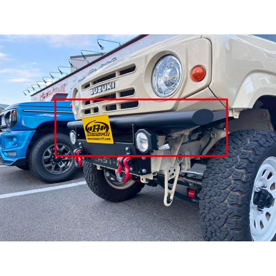 ジムニーJB64 クラッシュ type TK フロントバンパー 単品 BEAST-R |  | 01