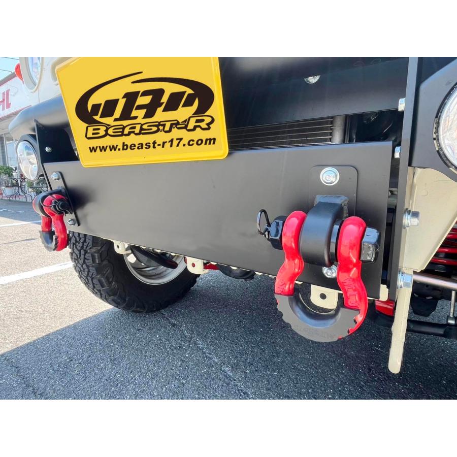 ジムニーJB64 クラッシュ type TK フロントバンパー 専用アンダーガード（ロゴ無し） BEAST-R |  | 01