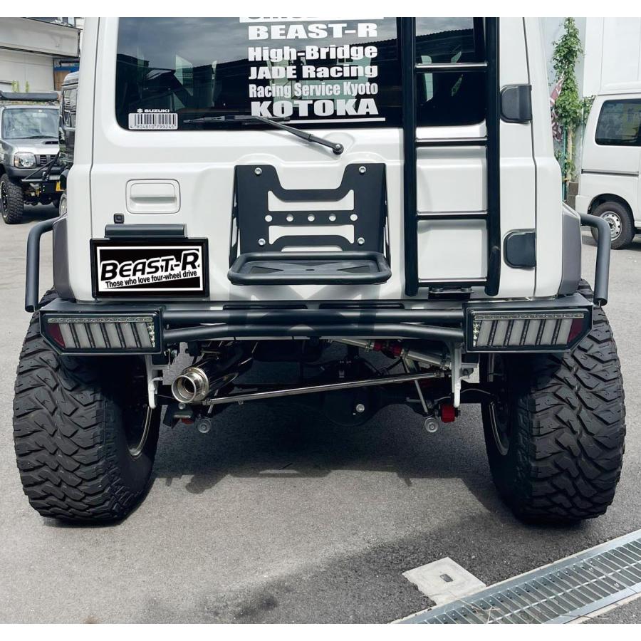 jb74ビーストRクラッシュタイプT リアバンパー ジムニー JC74 JB64/74 クラッシュtype TM ワイド リアバンパー BEAST