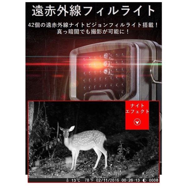 防犯 ワイヤレス 人感センサー 防水 野外 動物  防犯カメラ 屋外 トレイルカメラ 電池式 ソーラー 配線不要 電源不要 動体検知 監視カメラ セット ワイヤレス |  | 09