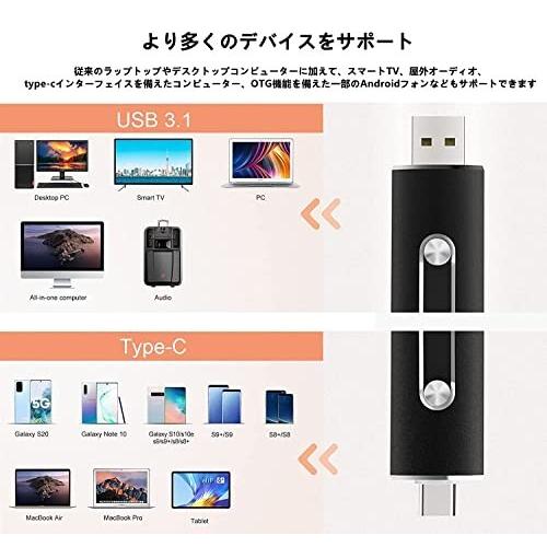 高質 Raoyi 最大読出速度370mb S 最大書込速度380mb Sフラッシュドライブデュアルドライブ Type C 2in1 3 1 Usb Usbメモリ128gb その他ディスクドライブ Www Naprehab Com
