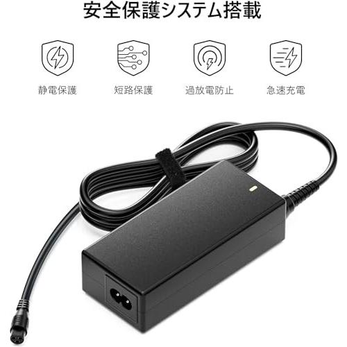 powseed 90W ノートパソコン交換用 電源ACアダプター 18.5V 19V 19.5V 20V アダプター PC対応互換ACアダプ｜finalshopping｜08