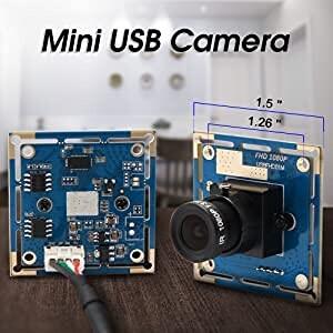 ELP 200万画素ウェブカメラ フルHD 1080P USB2.0 Webカメラ CMOS OV2710イメージセンサー USBカメラモジュー｜finalshopping｜06