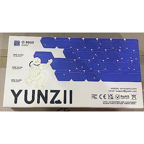 YUNZII YZ84 75％ホットスワップ可能メカニカルキーボード 2.4G / USB-C/Bluetoothキーボード RGBバックラ USB YUNZII YZ84 75％ホットスワップ可能メカニカルキーボード 4G C/Bluetoothキーボード