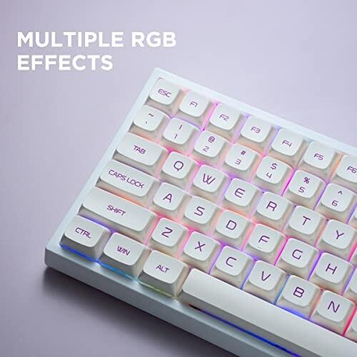 YUNZII YZ84 75％ホットスワップ可能メカニカルキーボード 2.4G / USB-C/Bluetoothキーボード RGBバックラ USB YUNZII YZ84 75％ホットスワップ可能メカニカルキーボード 4G C/Bluetoothキーボード