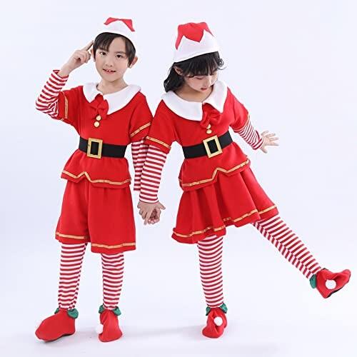 (XIUMU) クリスマス 子供 コスプレ サンタクロース 衣装 クリスマス 衣装 サンタ 女の子 男の子 着｜finalshopping｜02