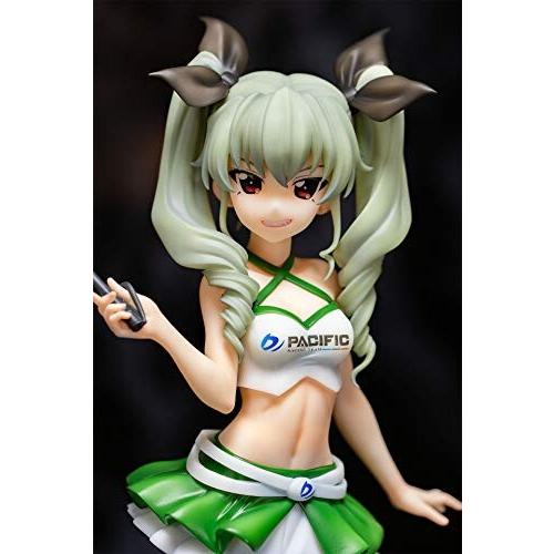 ガールズ&パンツァー×PACIFIC「アンチョビ」レースクイーンver. リサイズ版 1/5スケール塗装済み完 ガールズ&パンツァー×PACIFIC アンチョビ レースクイーンver リサイズ版