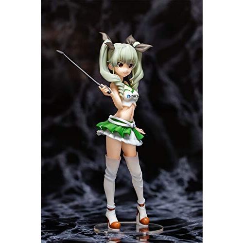 ガールズ&パンツァー×PACIFIC「アンチョビ」レースクイーンver. リサイズ版 1/5スケール塗装済み完 ガールズ&パンツァー×PACIFIC アンチョビ レースクイーンver リサイズ版