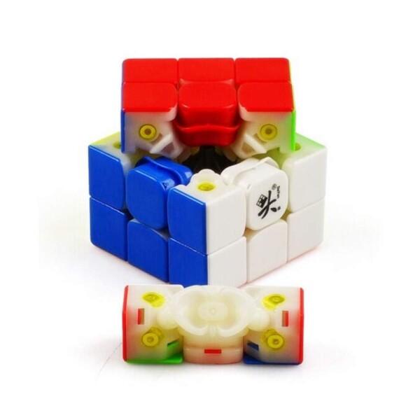 マジックキューブ 3x3x3 魔方 プロ向け 回転スムーズ 安定感 知育玩具 Magic Cube (DaYan TengYun V1M磁石｜finalshopping｜02