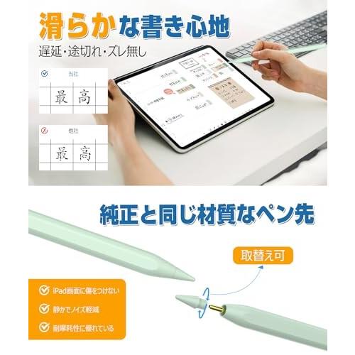 タッチペン iPad スタイラスペン Ciscle アップルペンシル 磁気吸着充電 apple pencil交換 iPad専用ペン｜finalshopping｜07