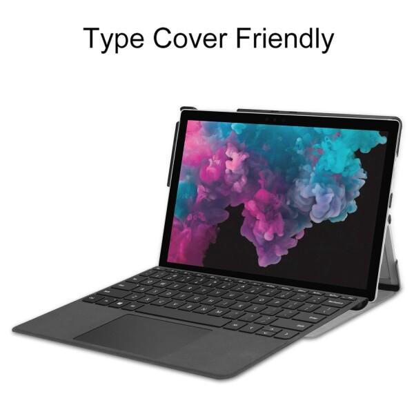 Microsoft マイクロソフト Surface Pro 7 ケース 12.3インチ 第10世代サーフェスプロ7 軽量 薄型 PU レザー｜finalshopping｜06