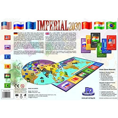 Imperial 2030: 2 - 6 Spieler. Spieldauer 120 - 180 Minuten｜finalshopping｜02