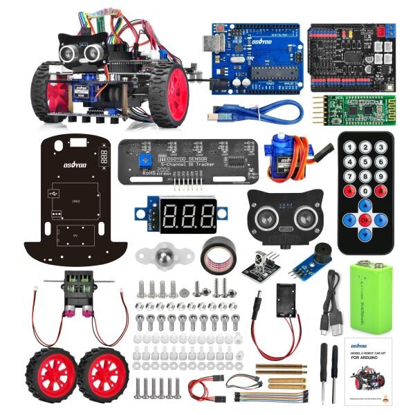 OSOYOO２輪 駆動 スマート ロボットカー スターターキット Arduino互換の UNO R3 プロジェクト 2WD Smart｜finalshopping｜05