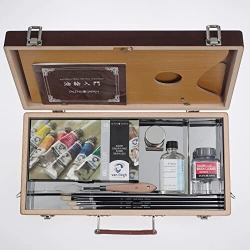 ターレンス 油絵具 ヴァンゴッホ 油彩木箱セット BOXセットB ターレンス 油絵具 ヴァンゴッホ 油彩木箱セット BOXセットB