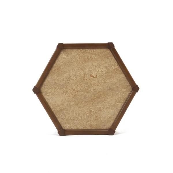 ACME Furniture】BROOKS HEXAGON TABLE BROOKS HEXAGON TABLE ⁄ GLASS