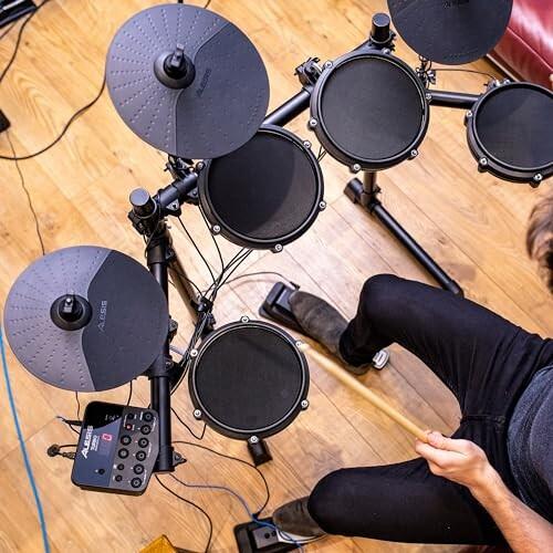 Alesis 電子ドラムセット メッシュヘッド 7ピース 3シンバル 音源100
