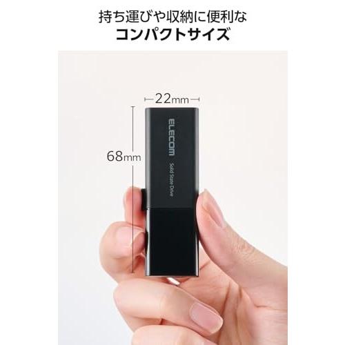 ELECOM ポータブルSSD 1TB 外付け USB3.2 Gen1 ELECOM ポータブルSSD 1TB 外付け USB3.2 Gen1 ELECOM エレコム 外付け