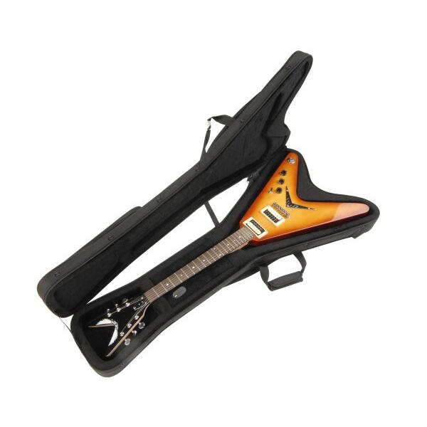 エレクトリックギター フライングVタイプ用セミハードケース 1SKB-SC58 ブラック 【Protector】