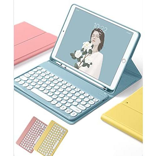 史上最も激安 スタンド 収納 Pencil Apple 人気 キーボード付きケース Ipad6 Ipad5 Air2 Air Ipad 可愛い お洒落 マグネット分離式 9 7 アイパッド 第6世代 第5世代 丸型キー アンドロイドタブレットケース Www We Job Com