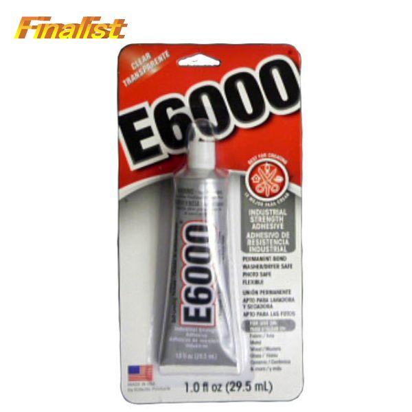 社交ダンス 接着剤 E6000 1oz チップ無し｜ラインストーン用 強力透明ボンド 衣装装飾 DIY 上級者向け 正規品 | 