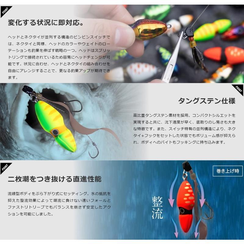 JACKALL（ジャッカル） TGビンビンスイッチ ヘッド 80g F-0267